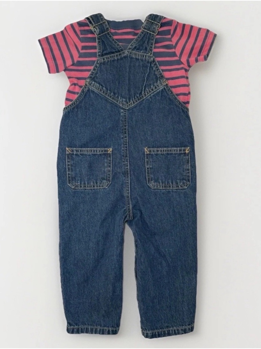 Carter's Boy Overalls Bib Pants US Size 18M
Toddler Blue Denim Jean Snap Up - Picture 3 of 8